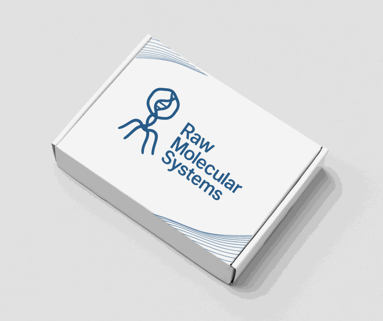 RAW at-home microbiome testing kit, delivered